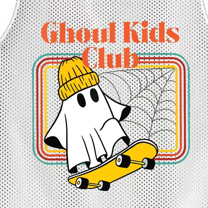 Ghoul Club Skateboarding Mesh Reversible Basketball Jersey Tank