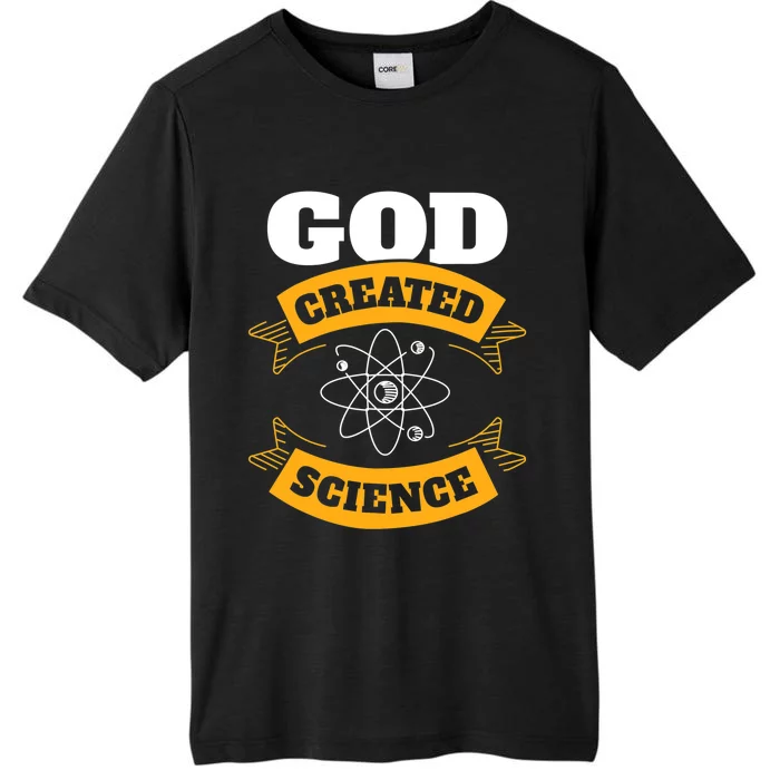 God Created Science Christian ChromaSoft Performance T-Shirt