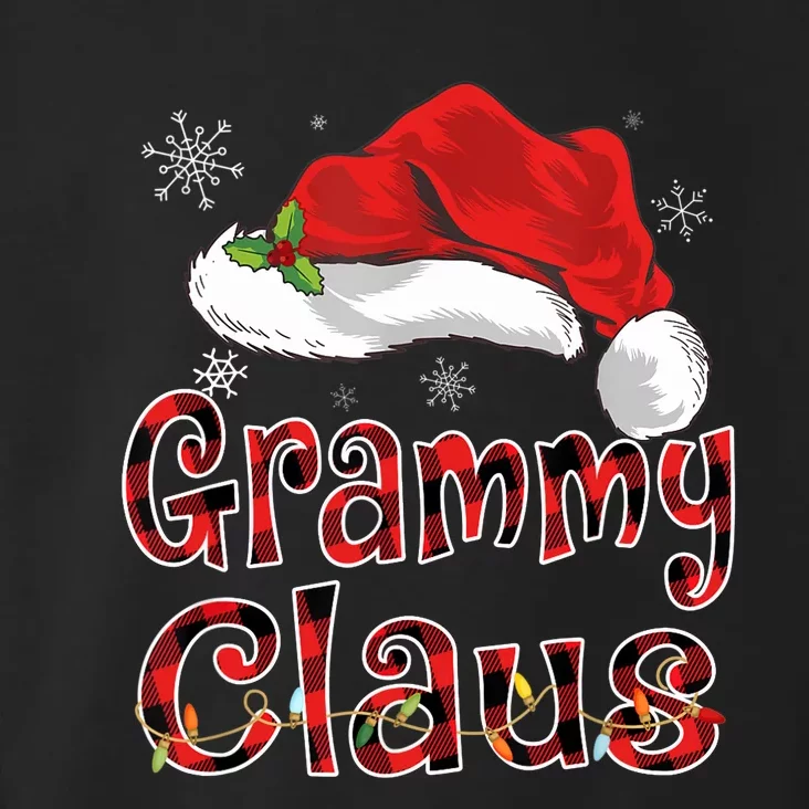 Grammy Claus Shirt Christmas Lights Pajama Family Matching Toddler Hoodie