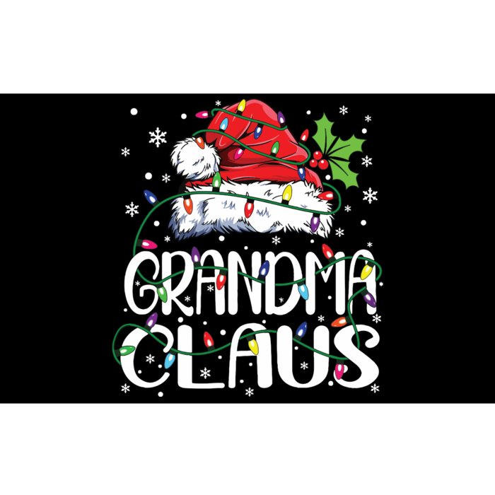 Grandma Claus Shirts Christmas Lights Pajama Family Matching Bumper Sticker