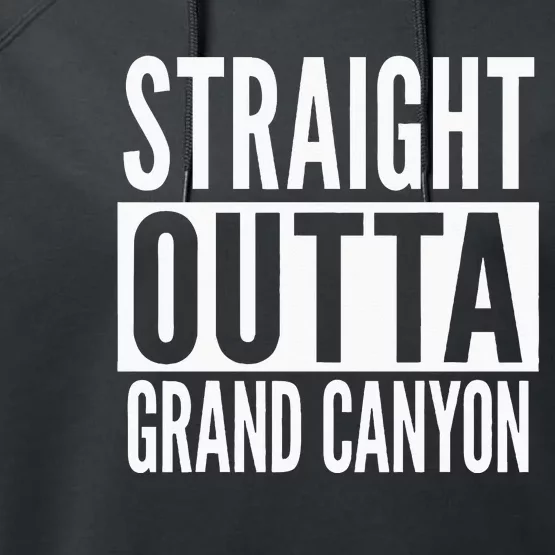 Grand Canyon Straight Outta College University Alumni Performance Fleece Hoodie