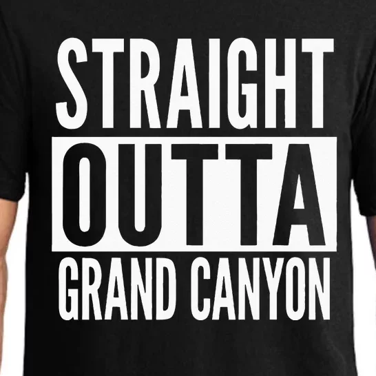 Grand Canyon Straight Outta College University Alumni Pajama Set