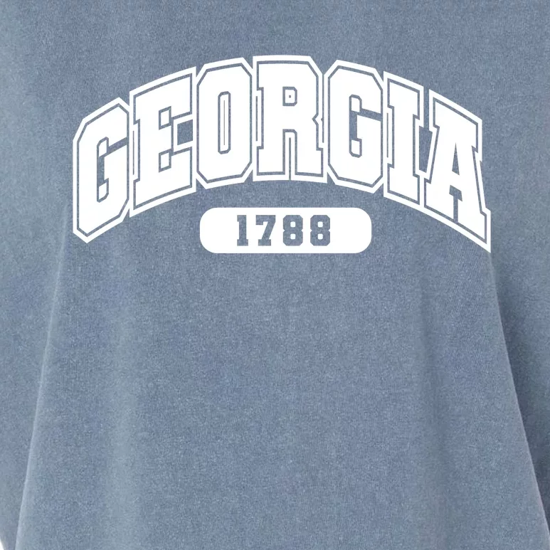 Georgia Collegiate Style 1788 Garment-Dyed Women's Muscle Tee