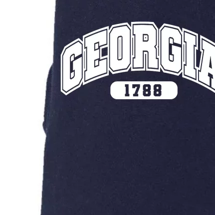 Georgia Collegiate Style 1788 Doggie 3-End Fleece Hoodie