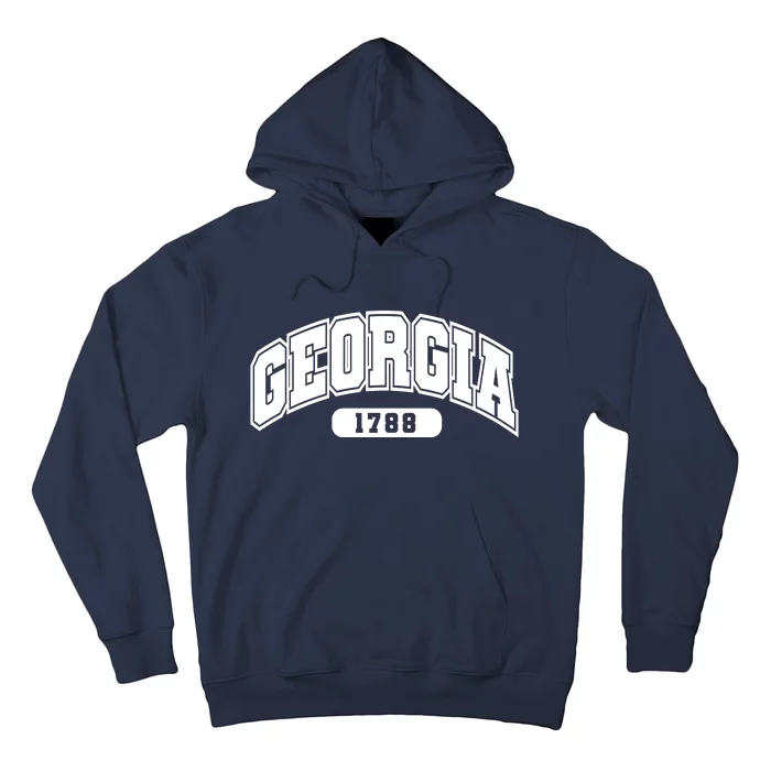 Georgia Collegiate Style 1788 Hoodie