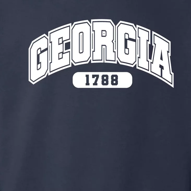 Georgia Collegiate Style 1788 Toddler Hoodie