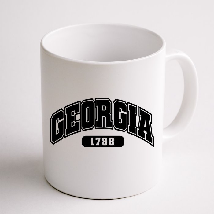 Georgia Collegiate Style 1788 Front & Back Coffee Mug