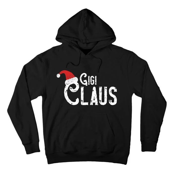 Gigi Claus Traditional Santa Matching Family Christmas Tall Hoodie