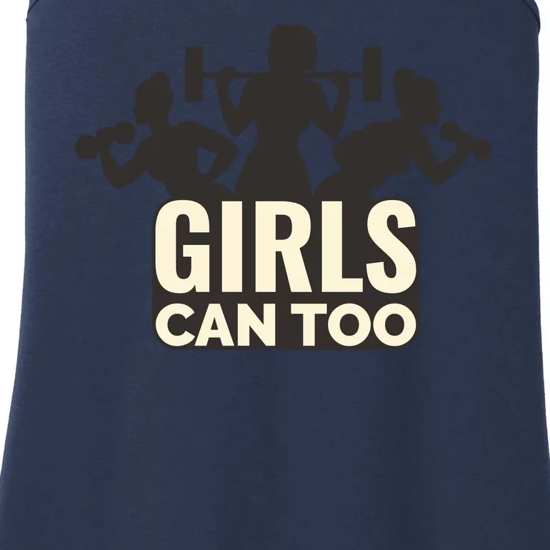 Girls Can Too Gym Workout Ladies Essential Tank