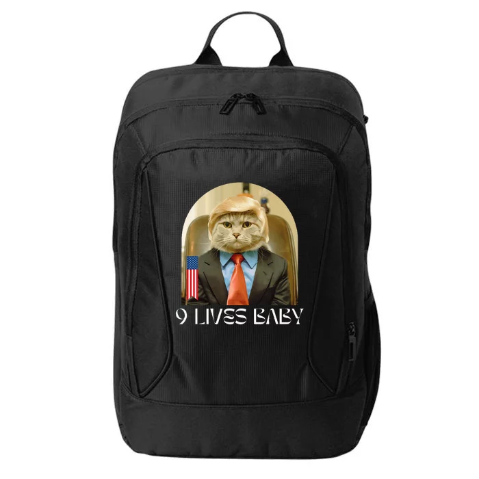 Groovy Cat Trump 9 Lives Baby City Backpack