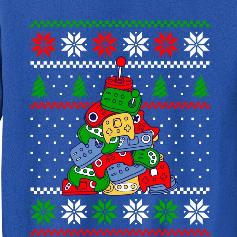 Gaming Christmas Tree Video Game Lover Funny Xmas Design Gift Sweatshirt