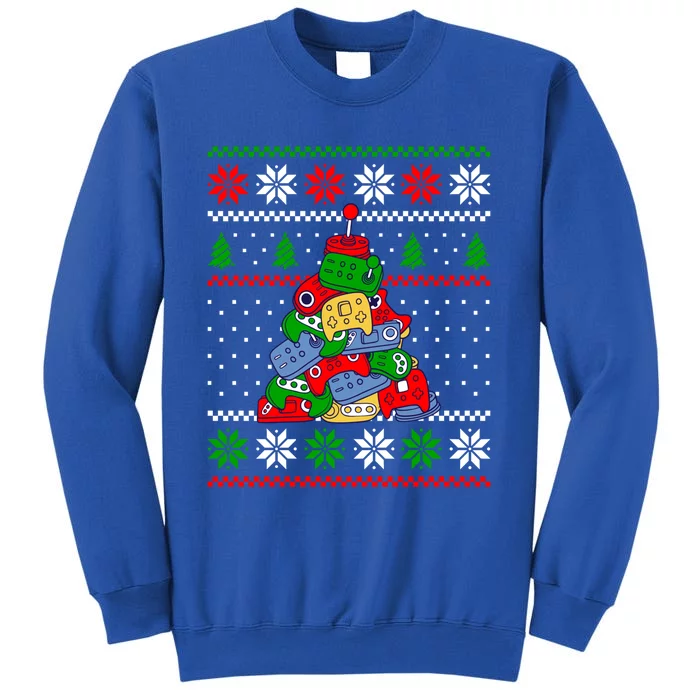 Gaming Christmas Tree Video Game Lover Funny Xmas Design Gift Sweatshirt