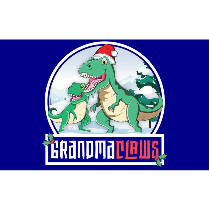 Grandma Claws Trex Dinosaur Matching Family Christmas Meaningful Gift Bumper Sticker