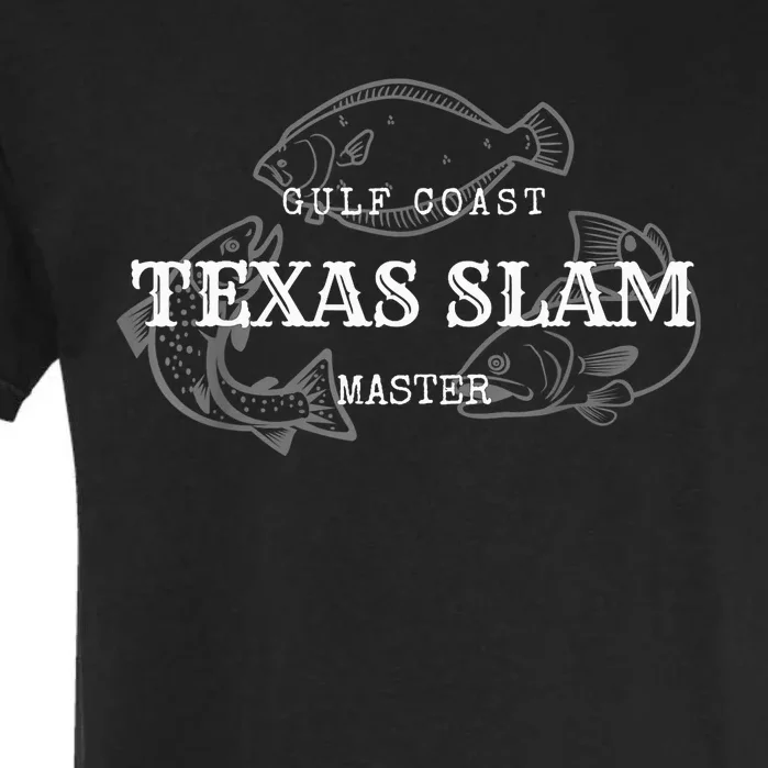 Gulf Coast Texas Grand Slam Fishing Master Tee Garment-Dyed Heavyweight T-Shirt