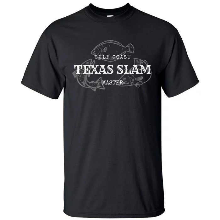 Gulf Coast Texas Grand Slam Fishing Master Tee Tall T-Shirt