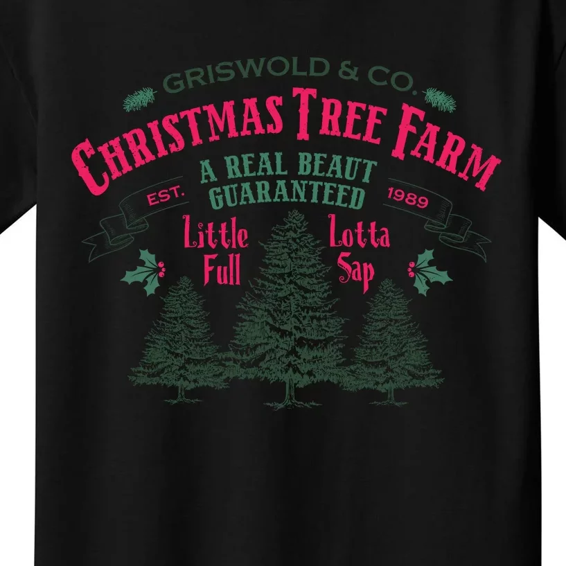 Griswold Christmas Tree Farm 1989 Christmas VacationChristmas Vacation Kids T-Shirt