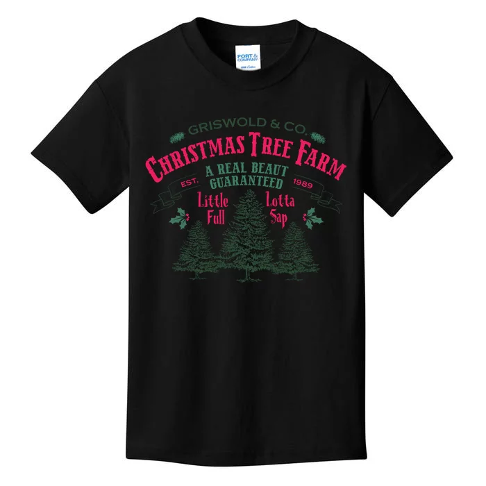 Griswold Christmas Tree Farm 1989 Christmas VacationChristmas Vacation Kids T-Shirt