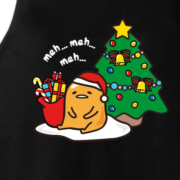 Gudetama Christmas Tree Meaningful Gift Funny Gift Ladies Tri-Blend Wicking Tank