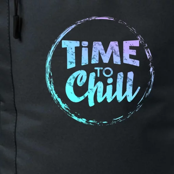 Graffiti Cool: Time To Chill Daily Commute Backpack