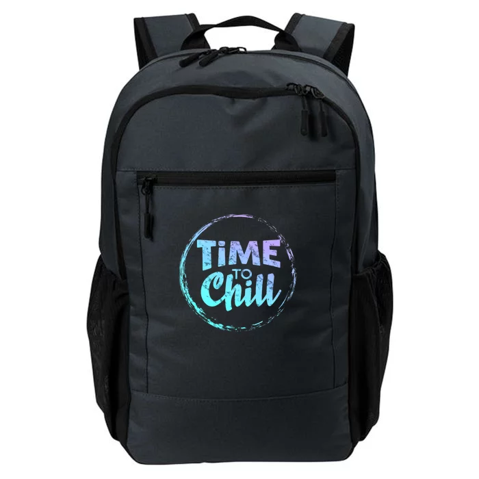 Graffiti Cool: Time To Chill Daily Commute Backpack