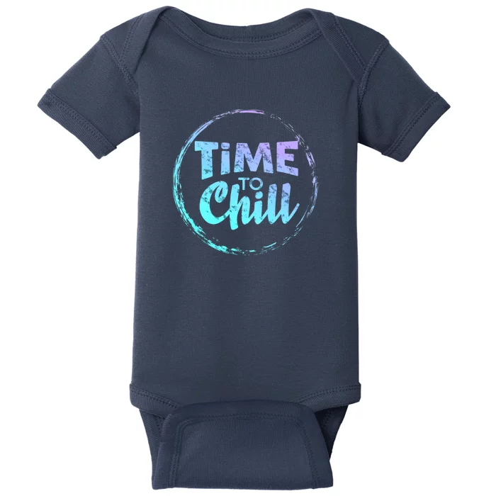 Graffiti Cool: Time To Chill Baby Bodysuit