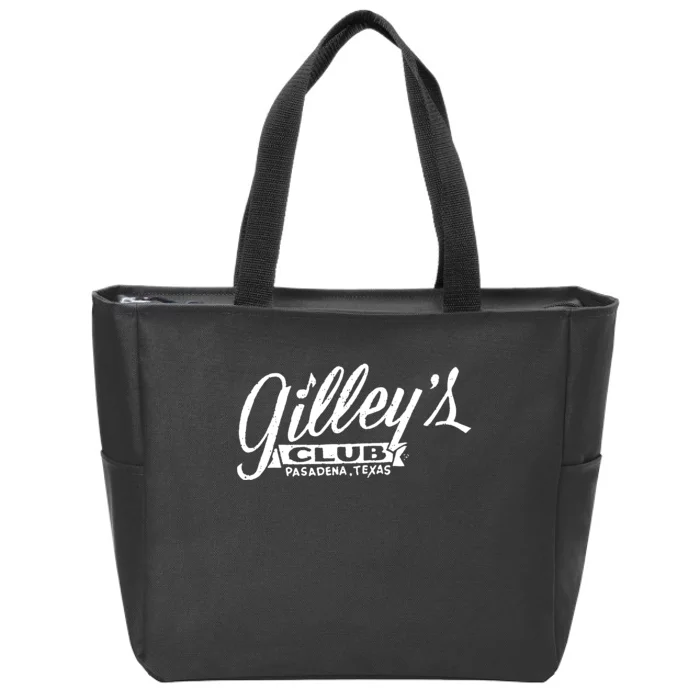 Gilley's Club Vintage Country Music Outlaw Country Zip Tote Bag