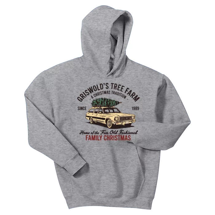 Griswold Christmas Tree Farm Vintage 1989 Classic Kids Hoodie