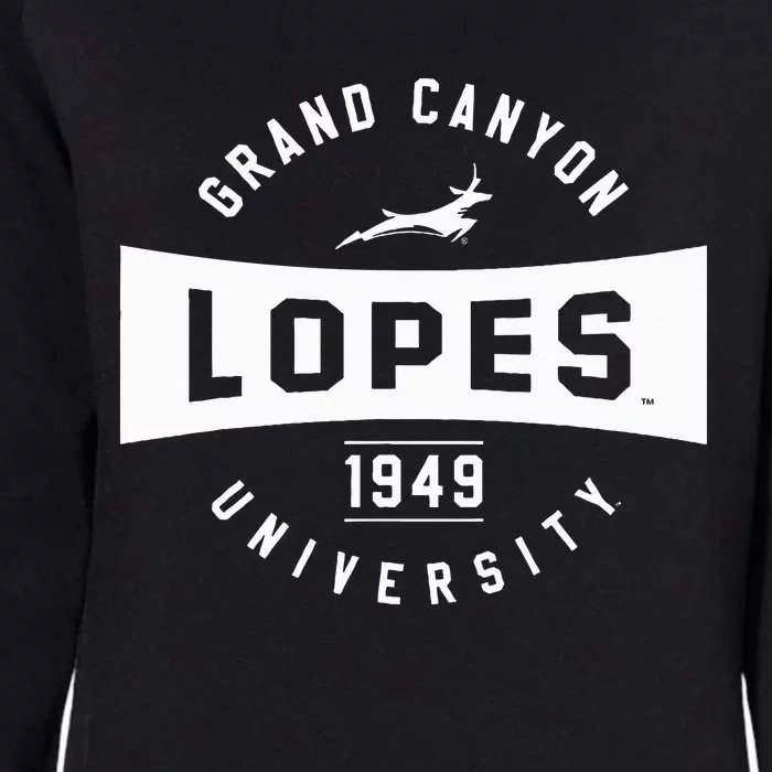 Grand Canyon University Lopes Womens California Wash Sweatshirt