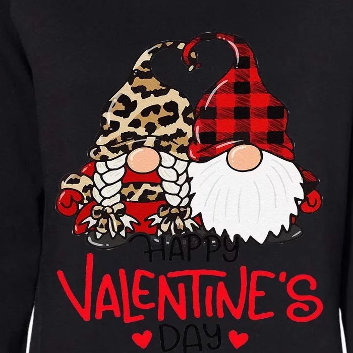 Gnomes Couple Valentines Day, Happy Valentine's Day Gift Womens California Wash Sweatshirt