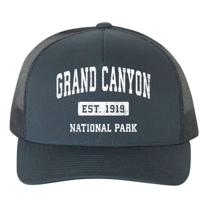 Grand Canyon Vintage National Park Sports Design Gift Yupoong Adult 5-Panel Trucker Hat