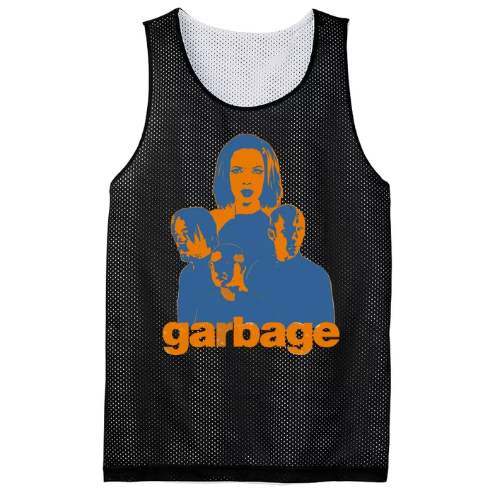 Garbage Contrast Vintage 2024 Mesh Reversible Basketball Jersey Tank