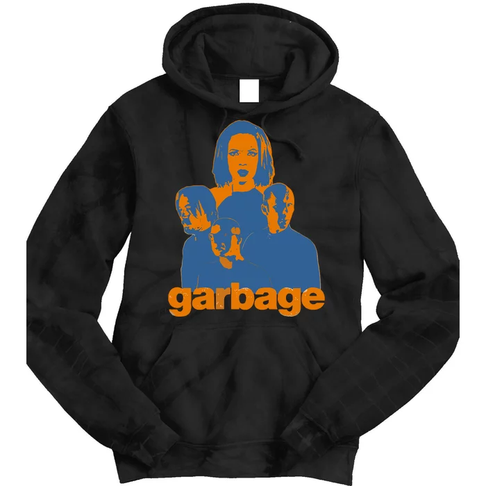 Garbage Contrast Vintage 2024 Tie Dye Hoodie