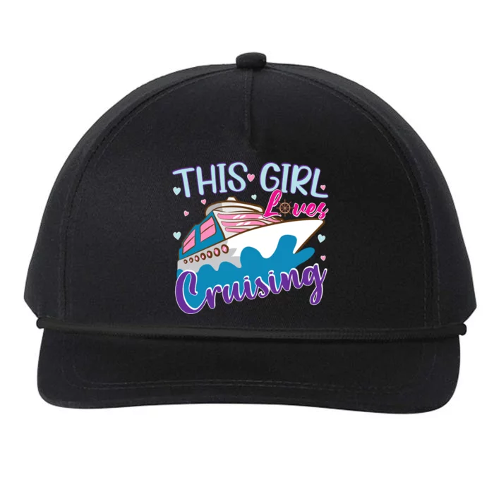 Gone Cruise Vacation This Loves Cruising Cute Gift Snapback Five-Panel Rope Hat