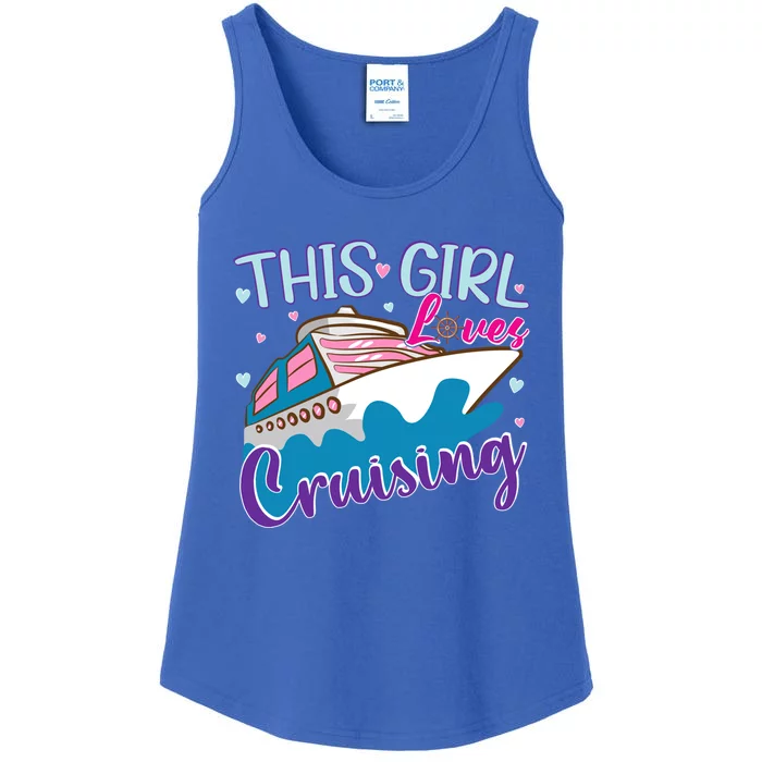 Gone Cruise Vacation This Loves Cruising Cute Gift Ladies Essential Tank