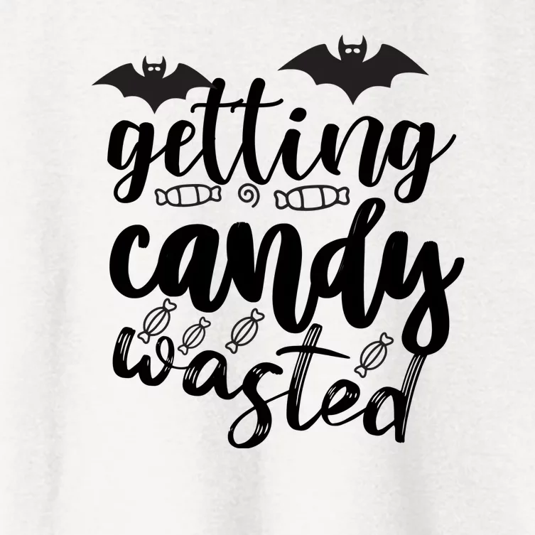 Getting Candy Wasted Women's Crop Top Tee