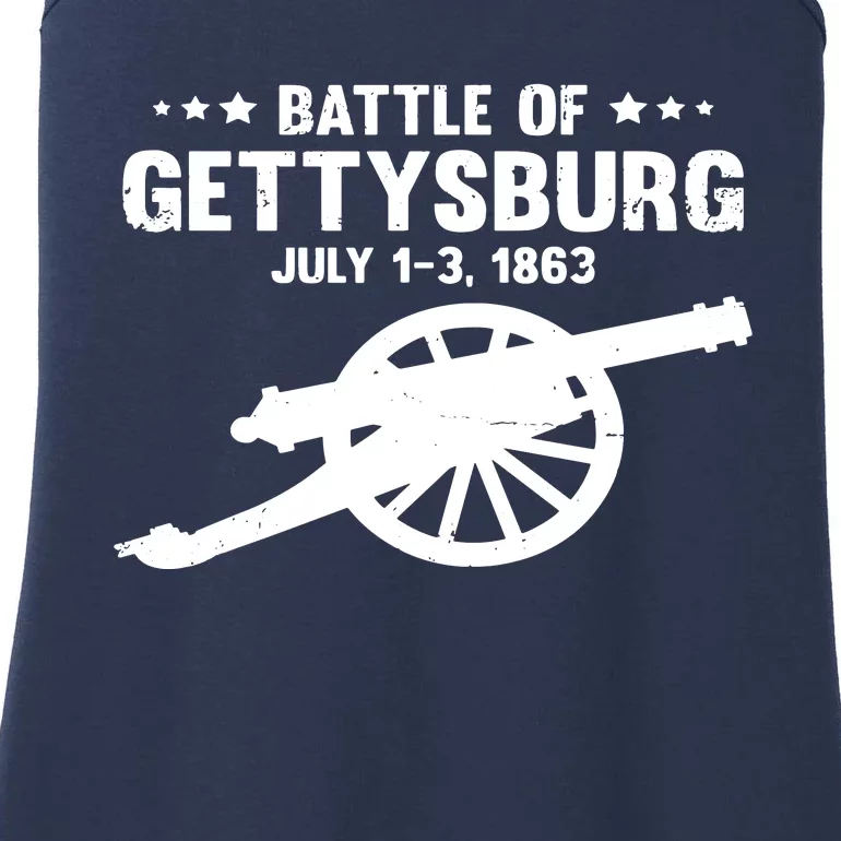 Gettysburg Civil War Battle Ladies Essential Tank