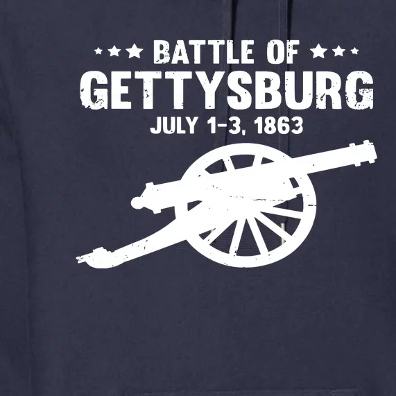 Gettysburg Civil War Battle Premium Hoodie