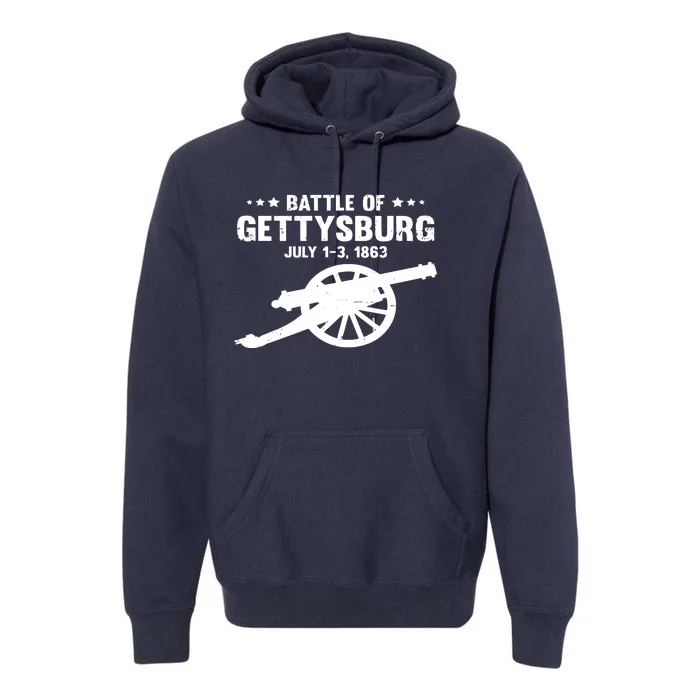 Gettysburg Civil War Battle Premium Hoodie