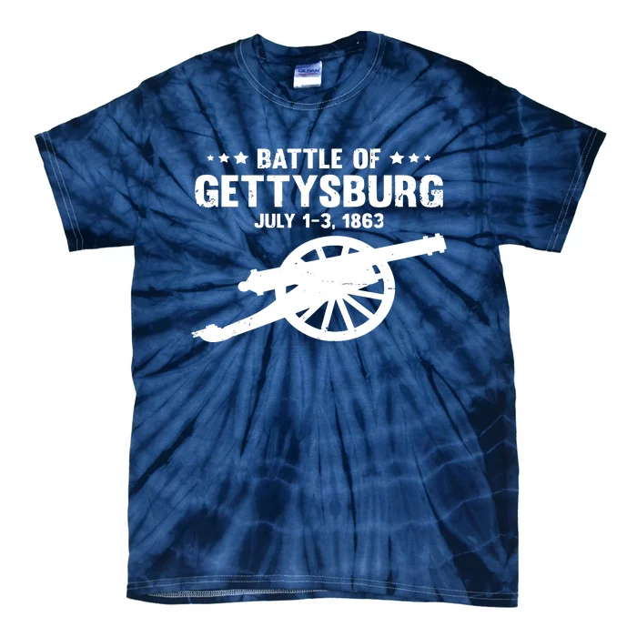 Gettysburg Civil War Battle Tie-Dye T-Shirt