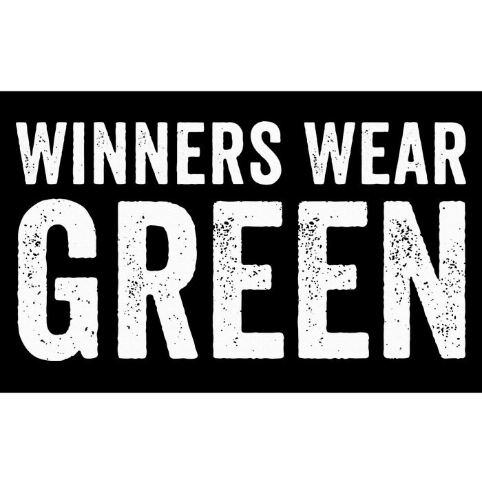 Green Color War Camp Team Game Competition Winners Bumper Sticker