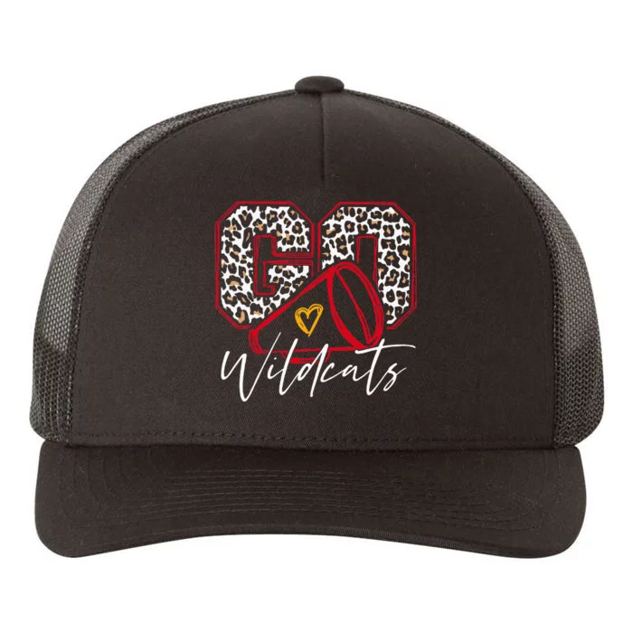 Go Cheer Wildcats Name Athletic Sport Gift Yupoong Adult 5-Panel Trucker Hat