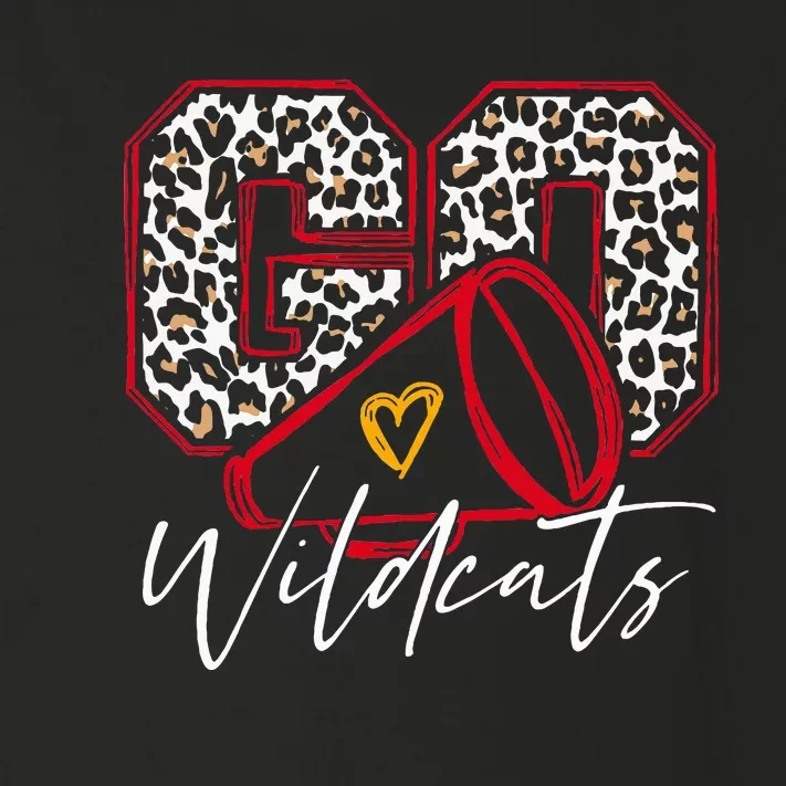 Go Cheer Wildcats Name Athletic Sport Gift Toddler Long Sleeve Shirt