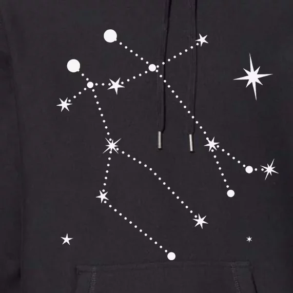 Gemini Constellation Zodiac Premium Hoodie