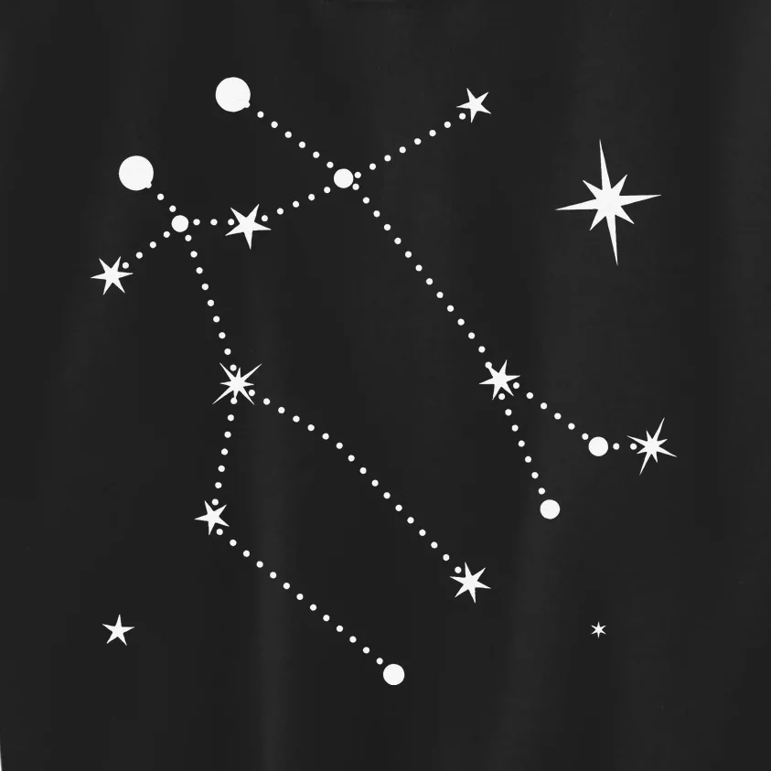 Gemini Constellation Zodiac Kids Sweatshirt