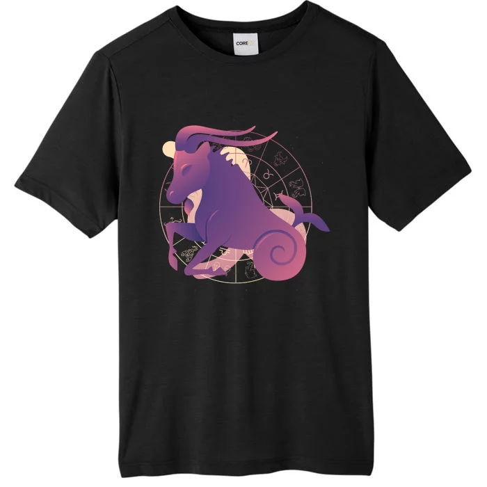 Goat Capricorn Zodiac ChromaSoft Performance T-Shirt