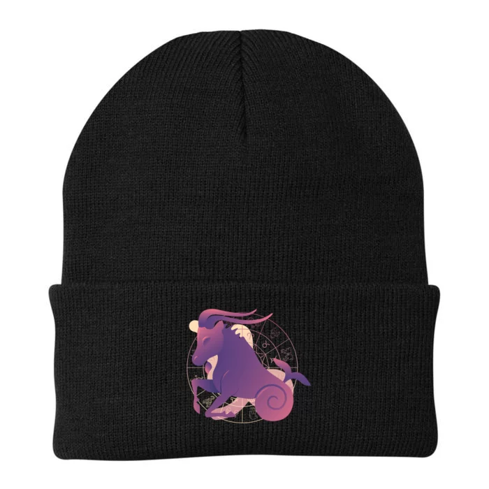 Goat Capricorn Zodiac Knit Cap Winter Beanie