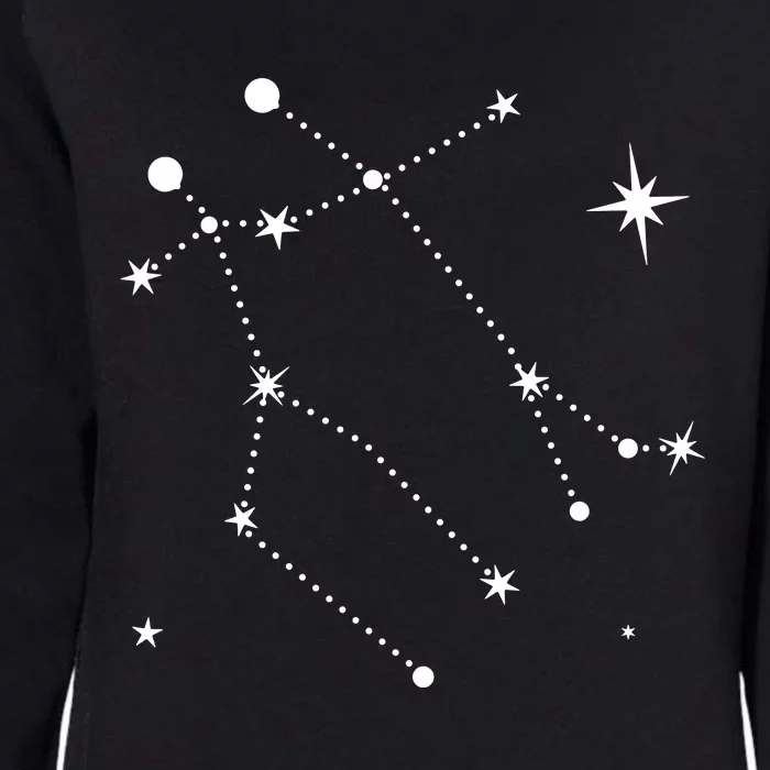 Gemini Constellation Zodiac Womens California Wash Sweatshirt