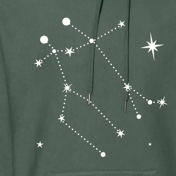 Gemini Constellation Zodiac Premium Hoodie