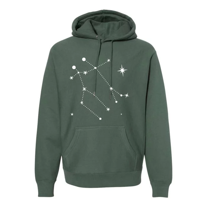 Gemini Constellation Zodiac Premium Hoodie