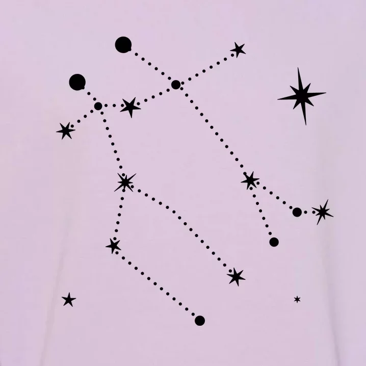 Gemini Constellation Zodiac Garment-Dyed Sweatshirt